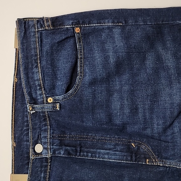 Levi's 505 Men's Denim Regular Original Style Blue Jeans Men's Size 40 X 30 - Picture 4 of 16